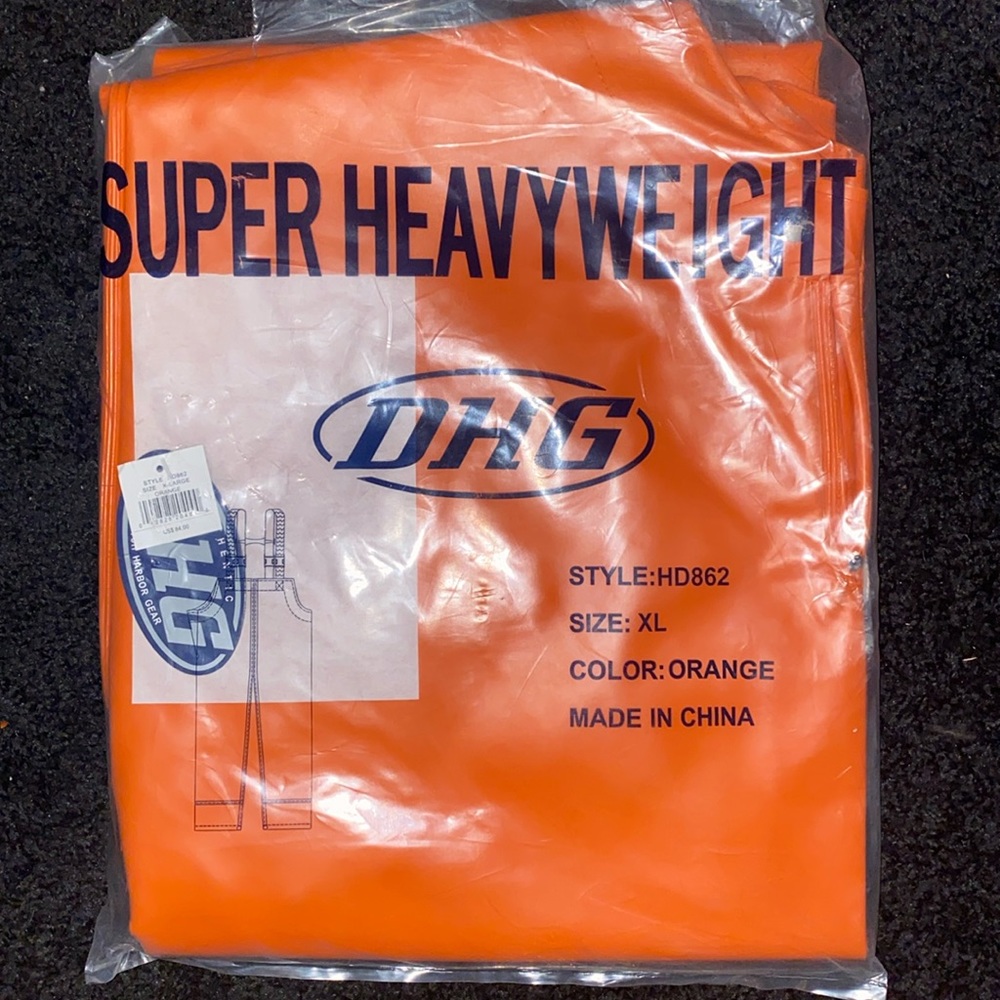 NWT Alaskan rain gear work pants. Super heavyweight. Sz.xl.